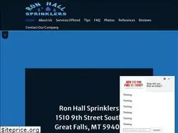Sites similar to ronhallsprinklers.com