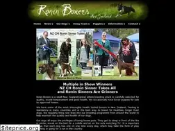 Sites similar to roninboxers.com