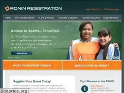 Sites similar to roninregistration.com