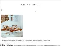 Sites similar to ronjarosegold.de