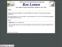 Sites similar to ronlenten.nl