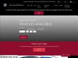 Sites similar to ronlewisalfaromeo.com