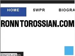 Sites similar to ronntorossian.com
