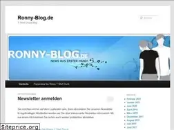 Sites similar to ronny-blog.de