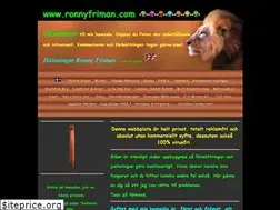 Sites similar to ronnyfriman.com