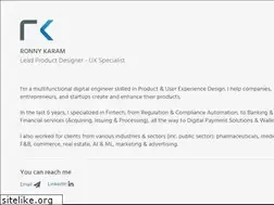 Sites similar to ronnykaram.com