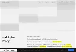 Sites similar to ronnypries.de