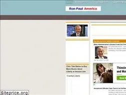 Sites similar to ronpaulamerica.com