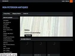 Sites similar to ronpetersonantiques.com