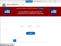 Sites similar to rons-automotive.com