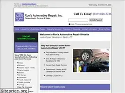 Sites similar to ronsautoct.com