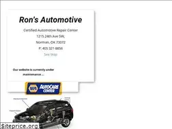 Sites similar to ronsautomotive.biz