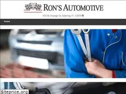 Sites similar to ronsautomotiverepair.com