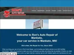 Sites similar to ronsautorepairmankato.com