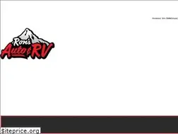 Sites similar to ronsautorv.com
