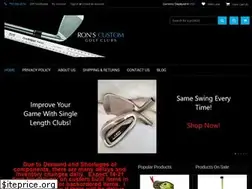 Sites similar to ronscustomclubs.com