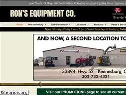 Sites similar to ronsequipment.com
