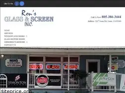 Sites similar to ronsglassandscreen.com
