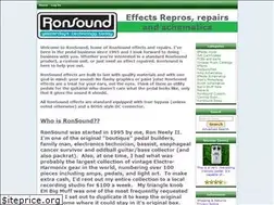 Sites similar to ronsound.com