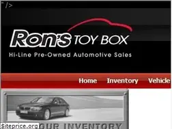 Sites similar to ronstoybox.com