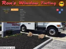 Sites similar to ronswindowtinting.com