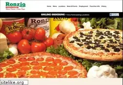 Sites similar to ronziopizza.com