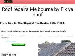 Sites similar to roof-repair.com.au