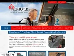 Sites similar to roofdoctor-ri.com