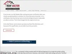 Sites similar to roofdoctorutah.com