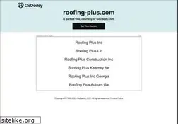 Sites similar to roofing-plus.com