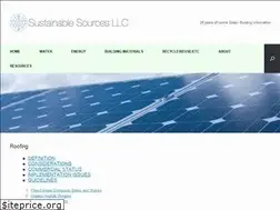 Sites similar to roofing.sustainablesources.com