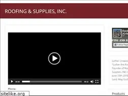 Sites similar to roofingandsupplies.com