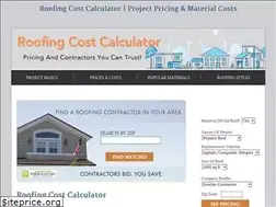 Sites similar to roofingcostcalculator.com