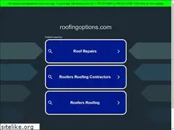 Sites similar to roofingoptions.com
