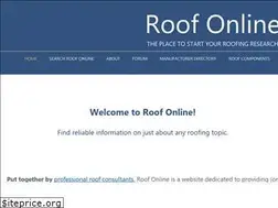 Sites similar to roofonline.com