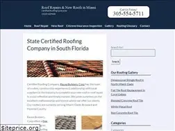Sites similar to roofrepairmiami.com