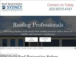 Sites similar to roofrestoration-sydney.com