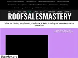 Sites similar to roofsalesmastery.com