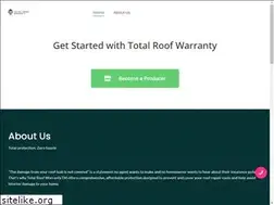 Sites similar to roofwarranty.com