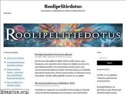 Sites similar to roolipelitiedotus.fi