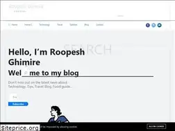 Sites similar to roopeshghimire.com.np