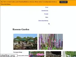 Sites similar to roosensgarden.de