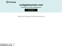 Sites similar to rootgalaxynote.com