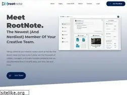 Sites similar to rootnote.co