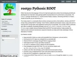 Sites similar to rootpy.org