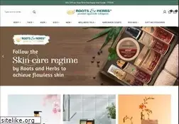 Sites similar to rootsandherbs.in