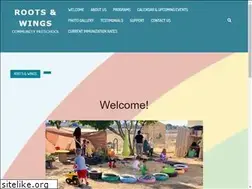 Sites similar to rootsandwingspreschool.org