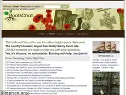 Sites similar to rootschat.com