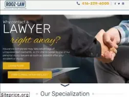 Sites similar to roozlaw.ca
