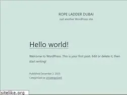 Sites similar to ropeladderdubai.com